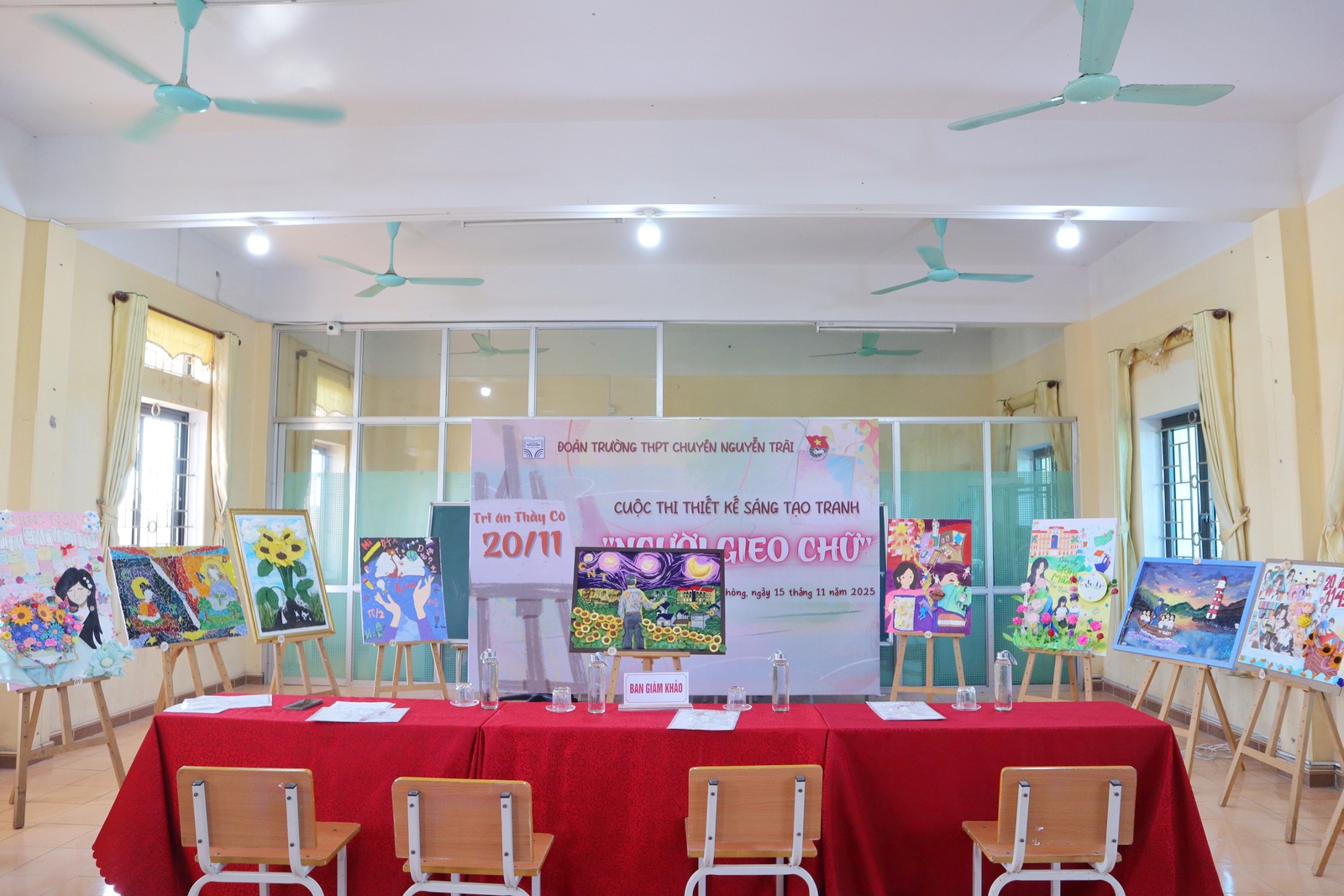 Cuộc thi thiết kế sáng tạo tranh chủ đề "Người gieo chữ"